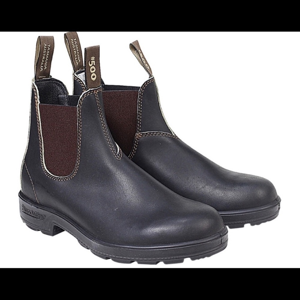 BLUNDSTONE Stout Brown 500 Boot